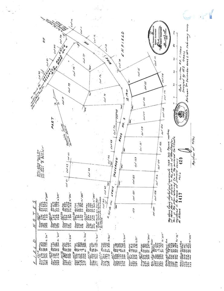 LEWIS AVENUE, ENFIELD, MA